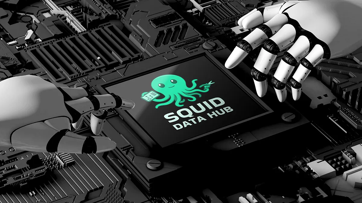 Squid Data Hub mockup – product screenshots to follow